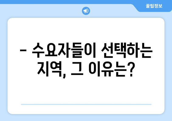 집값 양극화 시대, 수요자들이 선호하는 지역은?