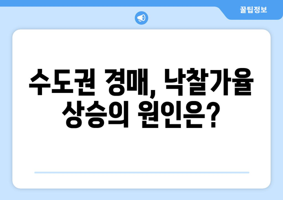 2년 만에 최고치 찍은 수도권 경매 낙찰가율