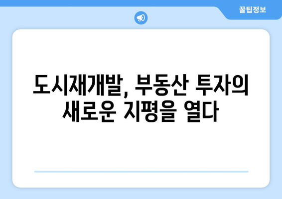 도시재개발 구역 부동산 투자 고찰: 스터디를 통한 기회 탐구