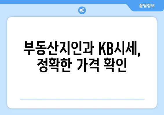 부동산지인 및 KB시세 활용을 통한 가격 분석