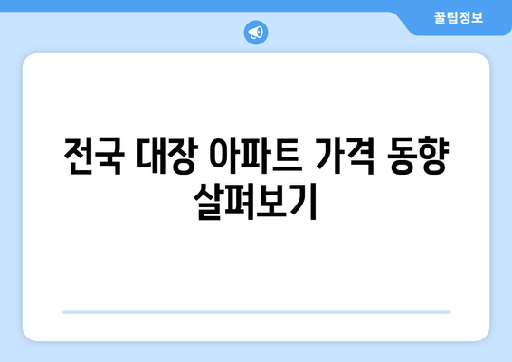 전국 대장의 가격 현황 파악: 부동산지인, KB시세