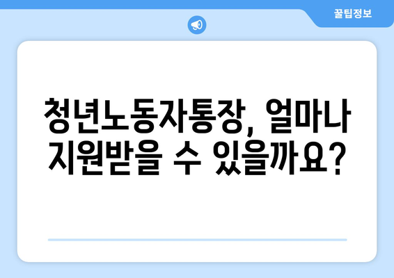 경기도 청년노동자통장 신청 자격, 조건, 지원 방법 알아보기