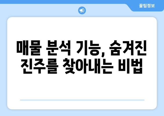 부동산 입지 분석 및 수익 분석: 부동산 플래닛 활용 사례