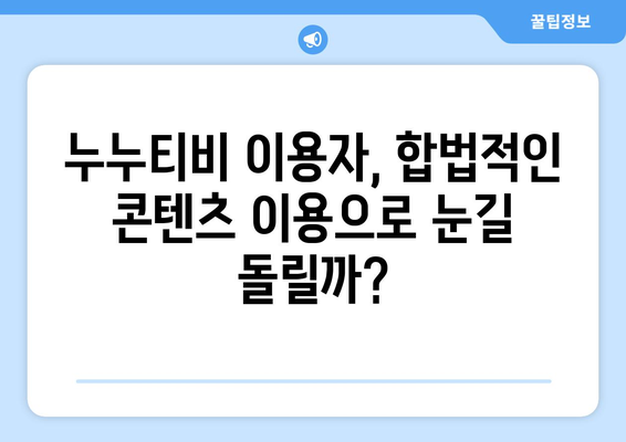 단독! 누누티비 매일 차단, 정부의 뒤늦은 조치