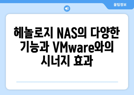 NAS 구축: VMware + 헤놀로지 활용