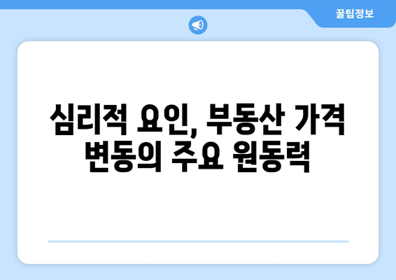 부동산 가격 상승의 심리학: 정부 대책 발표 후 시장 반응