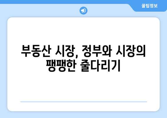 부동산 가격 상승의 역설: 정부 대책과 시장 반응의 괴리 해석