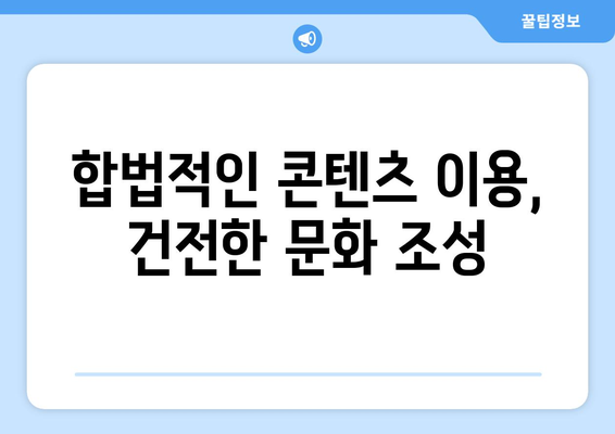 연말까지 집중 단속: 제2의 누누티비 방지