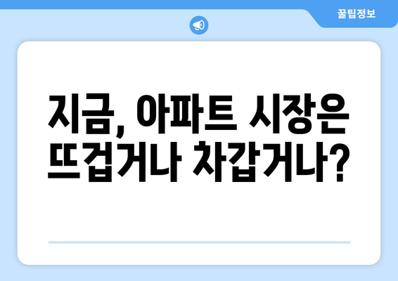 부동산지인: 아파트 시장 강도 분석