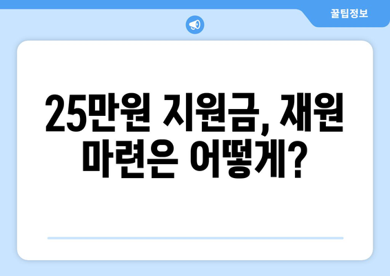 이재명의 25만원 "민생회복지원금" 지급 공약