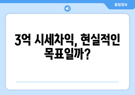 판교·세종 무순위 청약 열풍: 3억 시세차익의 실현 가능성