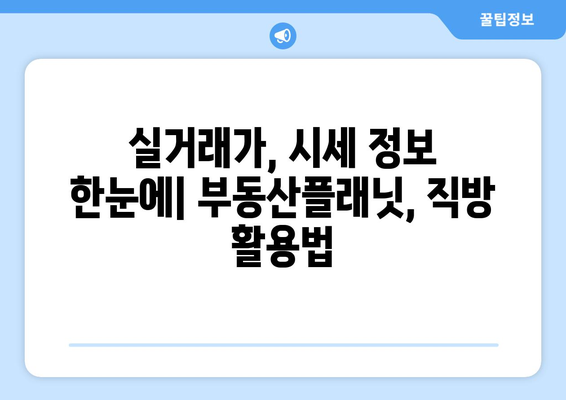 부동산 정보 활용하기: 부동산플래닛, 직방, 호갱노노, 하우빌드