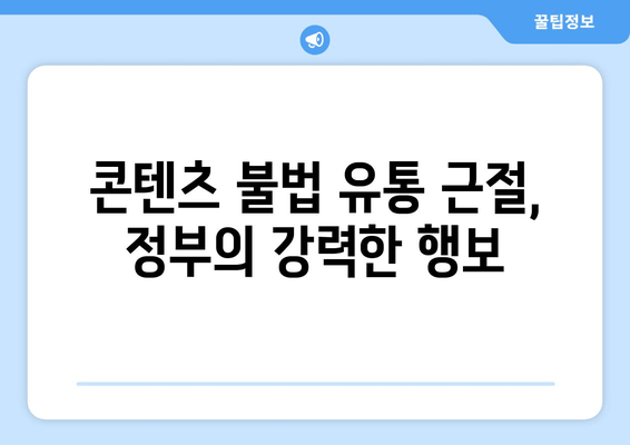 정부의 누누티비 재발 방지 대책: 우회 유통 차단