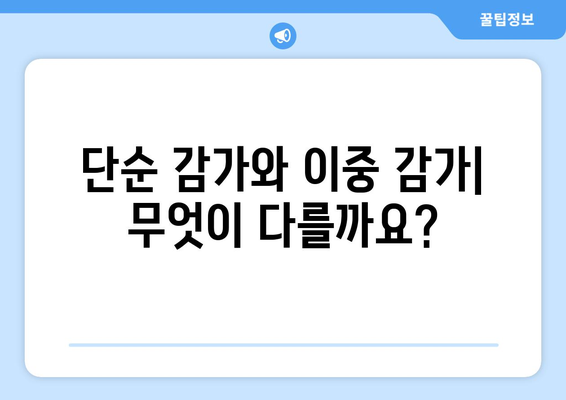 감가상각 계산법 이해하기: 단순 감가법 vs. 이중 감가법