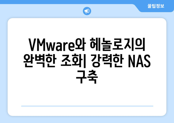 NAS 구축: VMware + 헤놀로지 활용