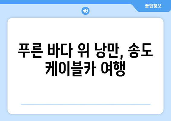 부산 송도 케이블카 및 감천마을 (2024)