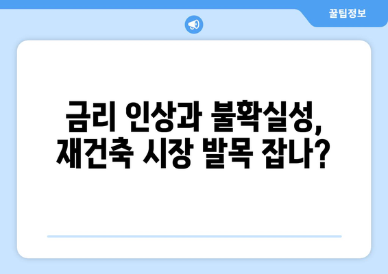 서울 재건축 시장의 변화: 아파트값 상승 속 주춤하는 원인 분석