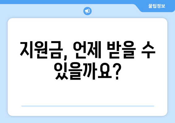 정부 민생 지원금 25만원 신청 가이드