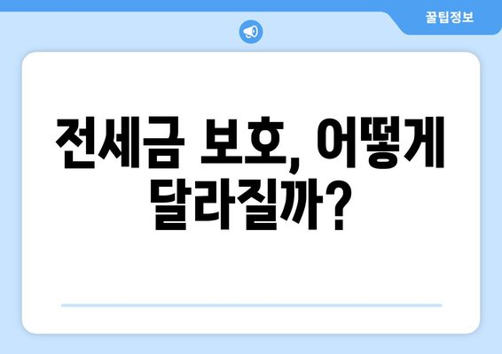 전세사기 방지를 위한 새로운 제도: 주요 내용과 기대효과