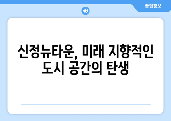 부동산 개발의 새로운 패러다임: 신정뉴타운 재개발