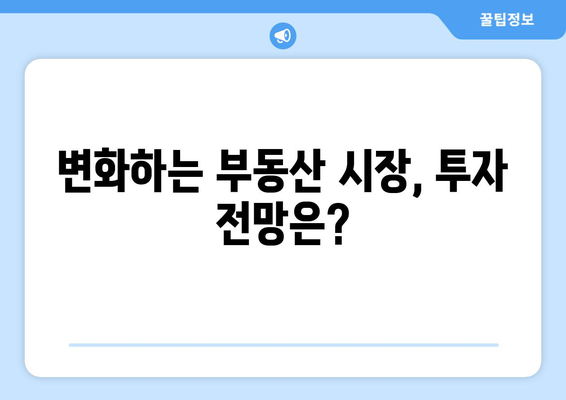 정부 부동산 정책의 실효성: 투자자들의 새로운 시각