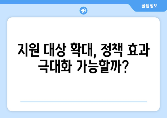 취약계층 전기료 지원 정책의 영향