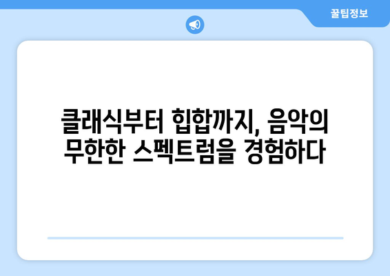 태어난 김에 음악일주에서 펼쳐지는 음악적 다양성