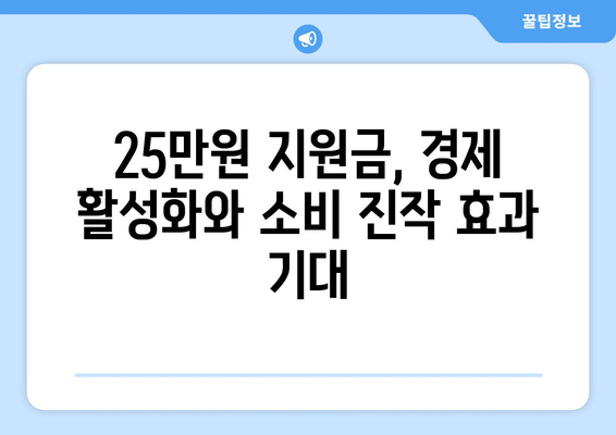 인플레이션 시대에 25만원 지원금 필요성 검토