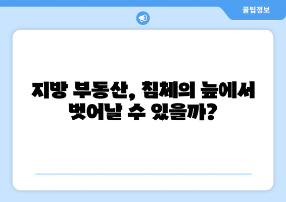 부동산 양극화 심화: 서울과 지방의 가격 격차 분석