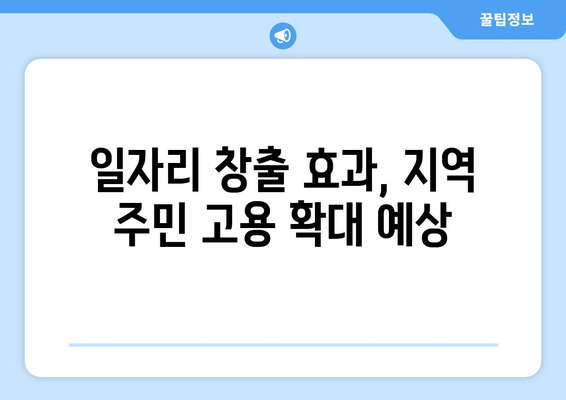 1713가구 대단지가 지역 경제에 미치는 영향 분석