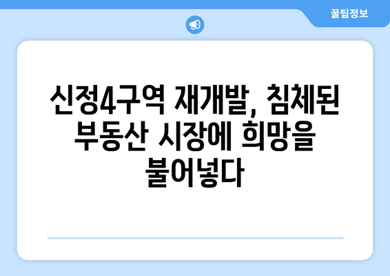 부동산 시장의 희망: 1713가구 신정4구역 재개발 성공 분석