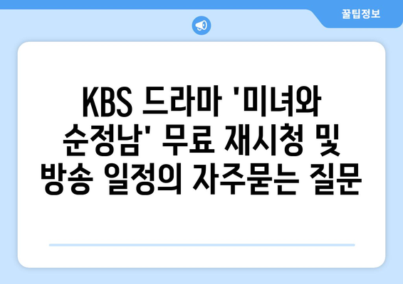 KBS 드라마 