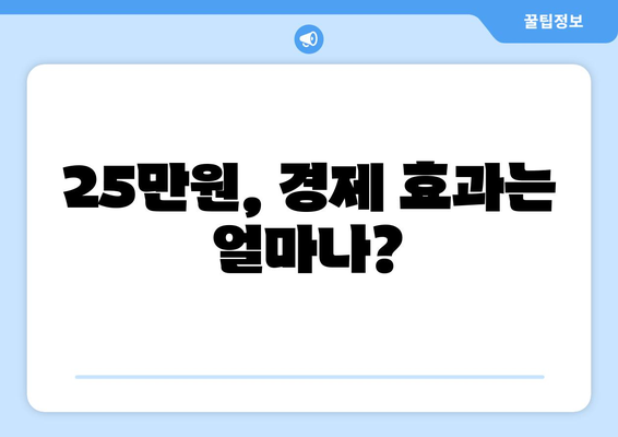 이재명의 25만원 지원금, 차기 대권 승산에 도움 될까?