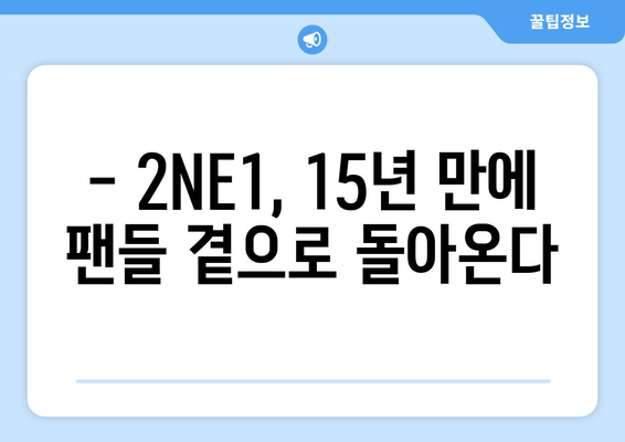 2NE1 15주년 기념 콘서트 