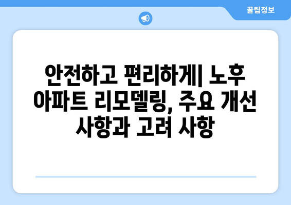 주택 리모델링 시장 성장: 노후 아파트 개선 사업 현황