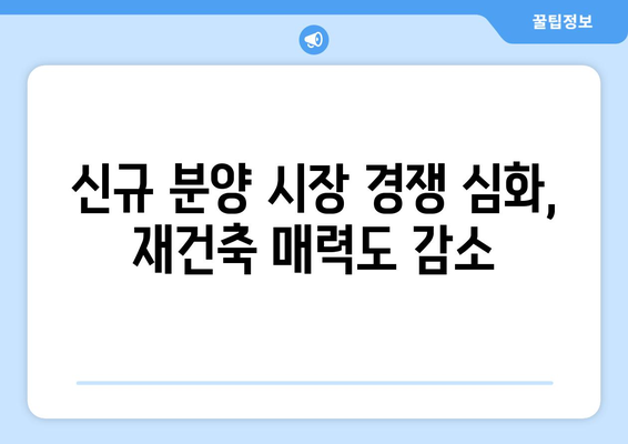 서울 재건축 시장 동향: 아파트값 상승에도 주춤하는 이유