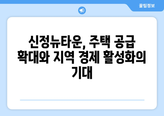 부동산 시장의 새로운 동력: 신정뉴타운 재개발 사업