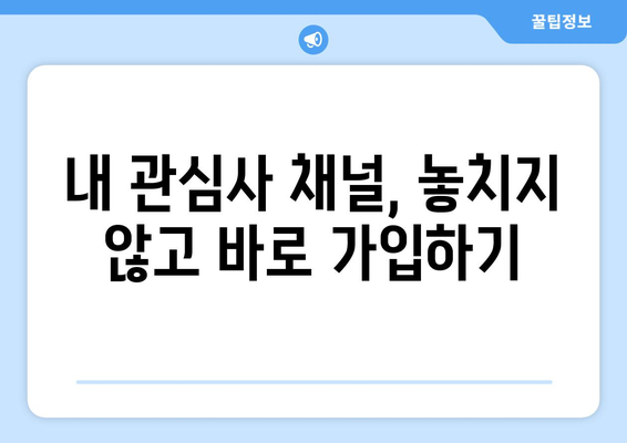 텔레그램 채널 추천 및 관리 팁: 인기 채널 가입 방법