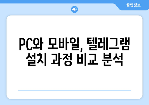 텔레그램 다운로드: PC와 모바일에서 설치하기