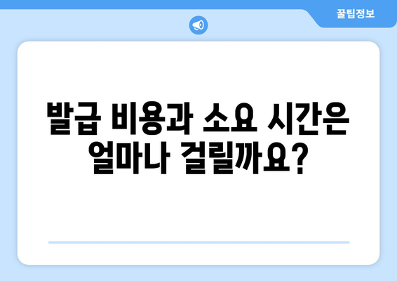 국제운전면허증 발급 방법, 온라인과 오프라인 차이점