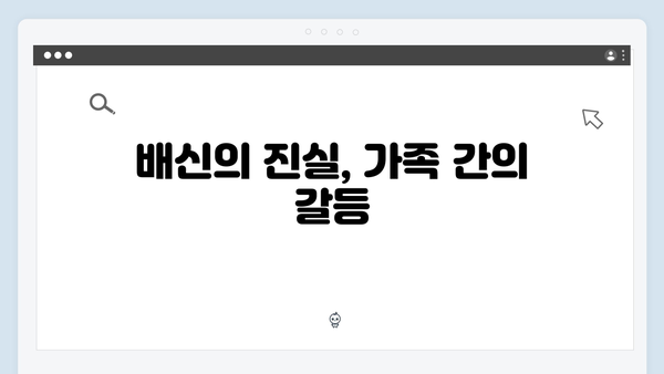 이토록 친밀한 배신자 3화 명장면: 한석규의 눈빛으로 말하는 아버지의 고뇌4