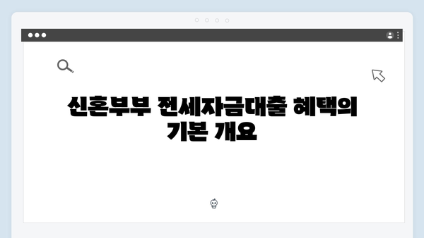 [2024 필독] 신혼부부 청년전세자금대출 특별혜택