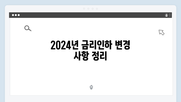 청년전세자금대출 금리인하! 2024년 최신정보 총정리