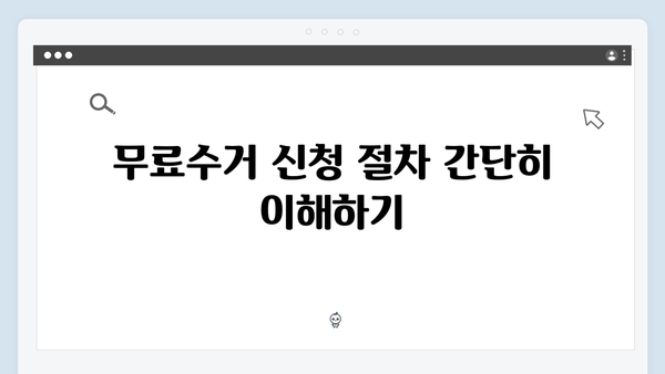 E-순환거버넌스 폐가전 무료수거 서비스 이용방법