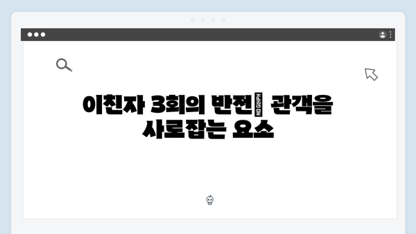 이친자 3회 핵심 포인트: 두 건의 살인사건을 연결하는 결정적 증거13