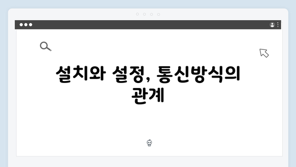하이패스 단말기 통신방식 선택 가이드