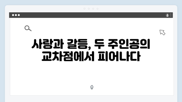 주지훈·정유미의 사랑은 외나무다리에서, 1화부터 시청자 사로잡다