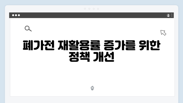 2024년 변화된 폐가전 수거 시스템 완벽 분석