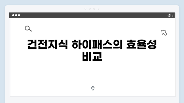 태양광 하이패스 vs 건전지식 하이패스 비교