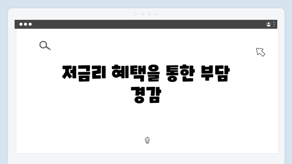 청년전세자금 저금리대출: 소득별 맞춤형 상품안내